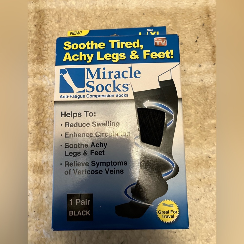 NIB Compression Socks